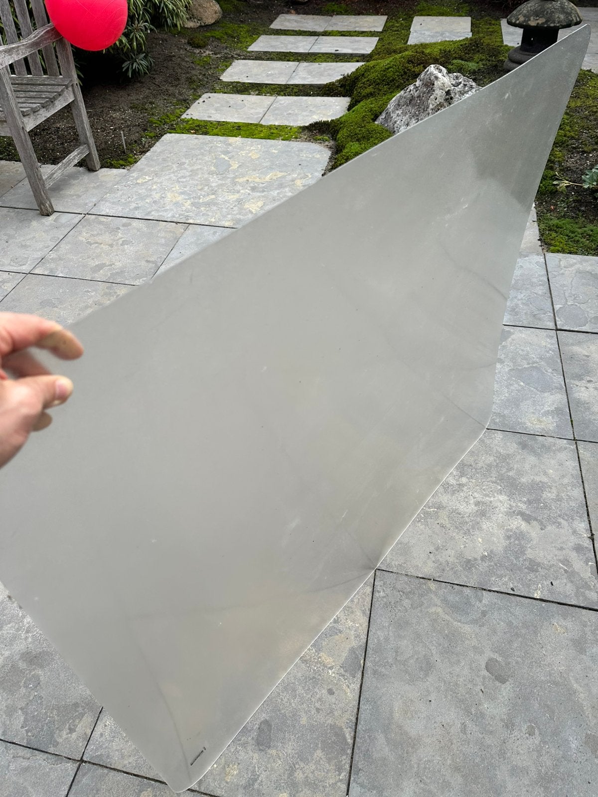 IKEA kolon vloerbeschermer 100x120, Ophalen, Gebruikt, Overige materialen, 20 tot 50 mm