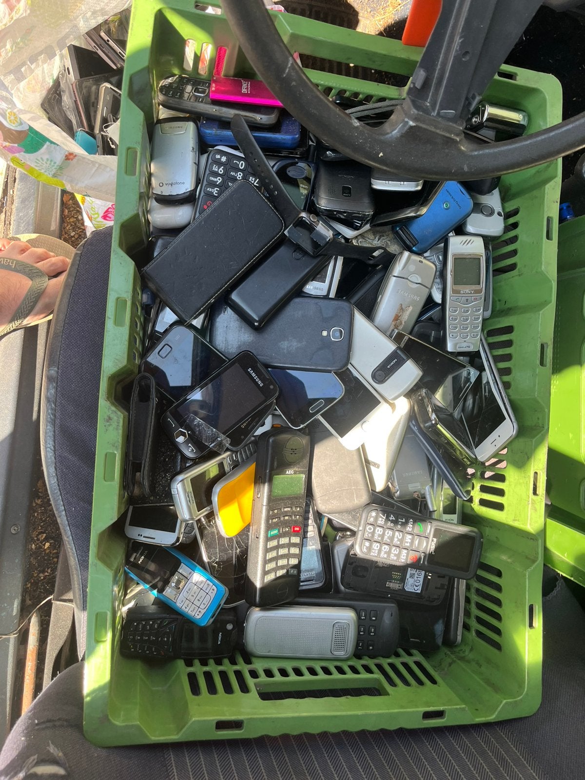 Opkoper gezocht voor partij telefoons nokia samsung enz, Ophalen, Gebruikt, Zwart