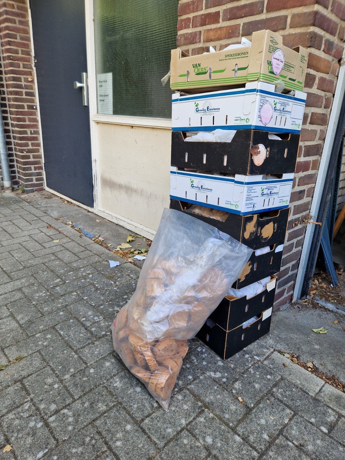 Grote partij kurken en kurkplaten voor decoratie/hobby, Ophalen, Nieuw