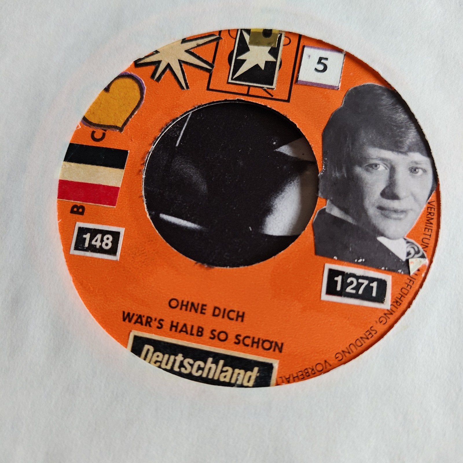 Buddy Caine - Mein Herz Hat Heimweh / Ohne Dich (1970), Cd's en Dvd's, Vinyl Singles, Gebruikt, 7 inch, EP, Schlager
