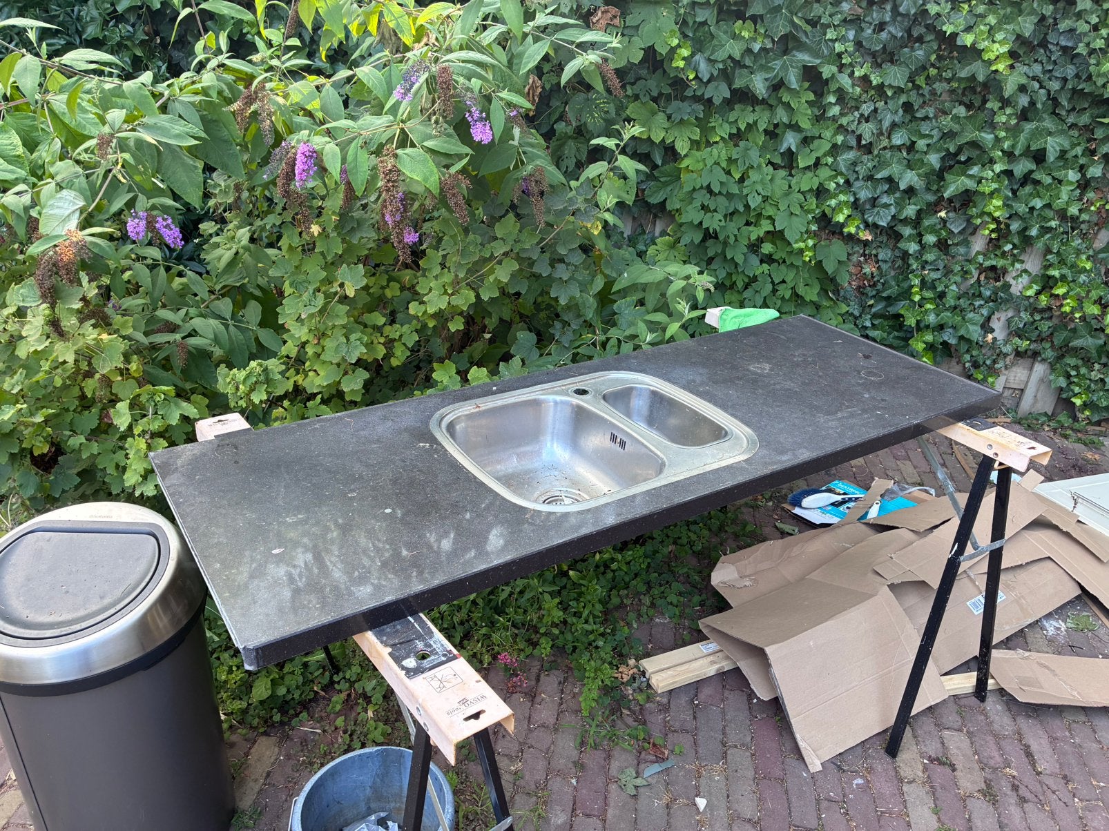 Aanrechtblad composiet, Huis en Inrichting, Keuken | Keukenelementen, Ophalen, Gebruikt