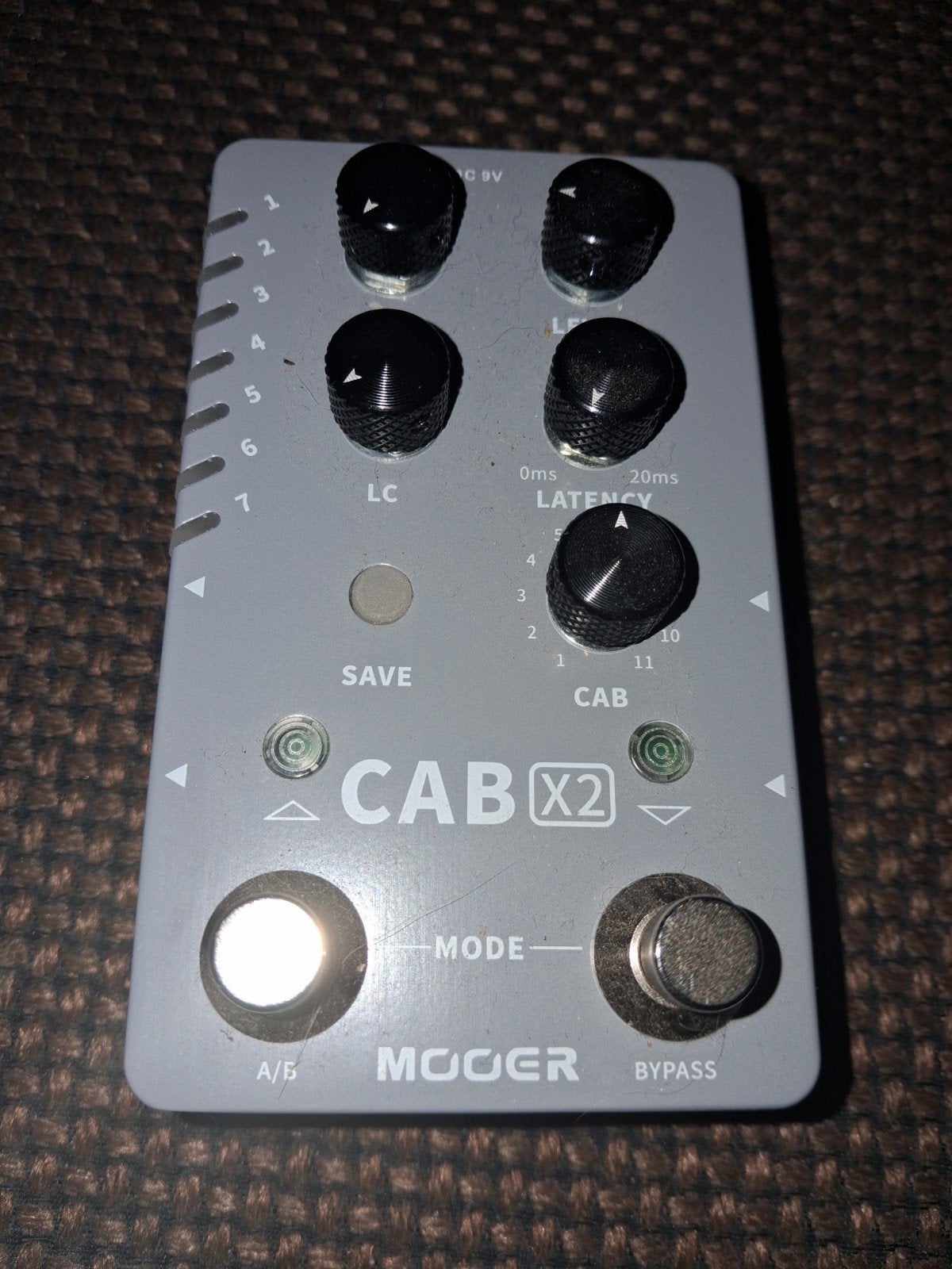 Mooer cab x2 cab simulator pedal, Ophalen of Verzenden, Zo goed als nieuw