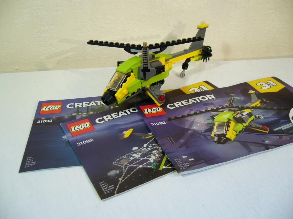 Lego Creator 31092 Helicopter Adventure, Gebruikt, Ophalen of Verzenden, Compleet, Lego