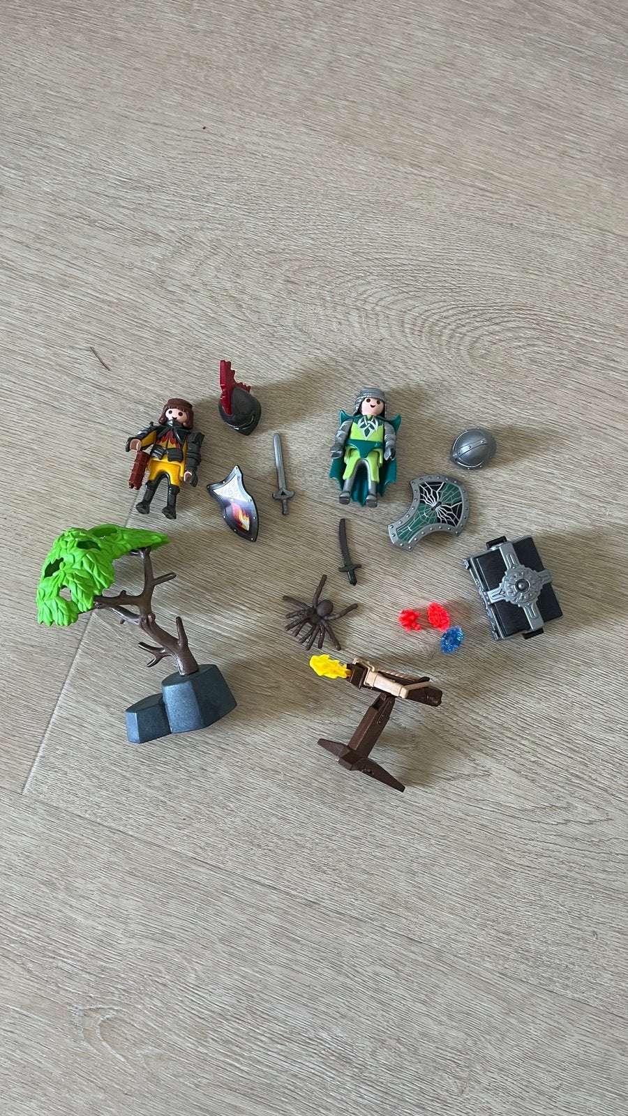Playmobil starter pack Ridderlijke schatstrijd, Complete set, Overige typen, Ophalen of Verzenden, Zo goed als nieuw