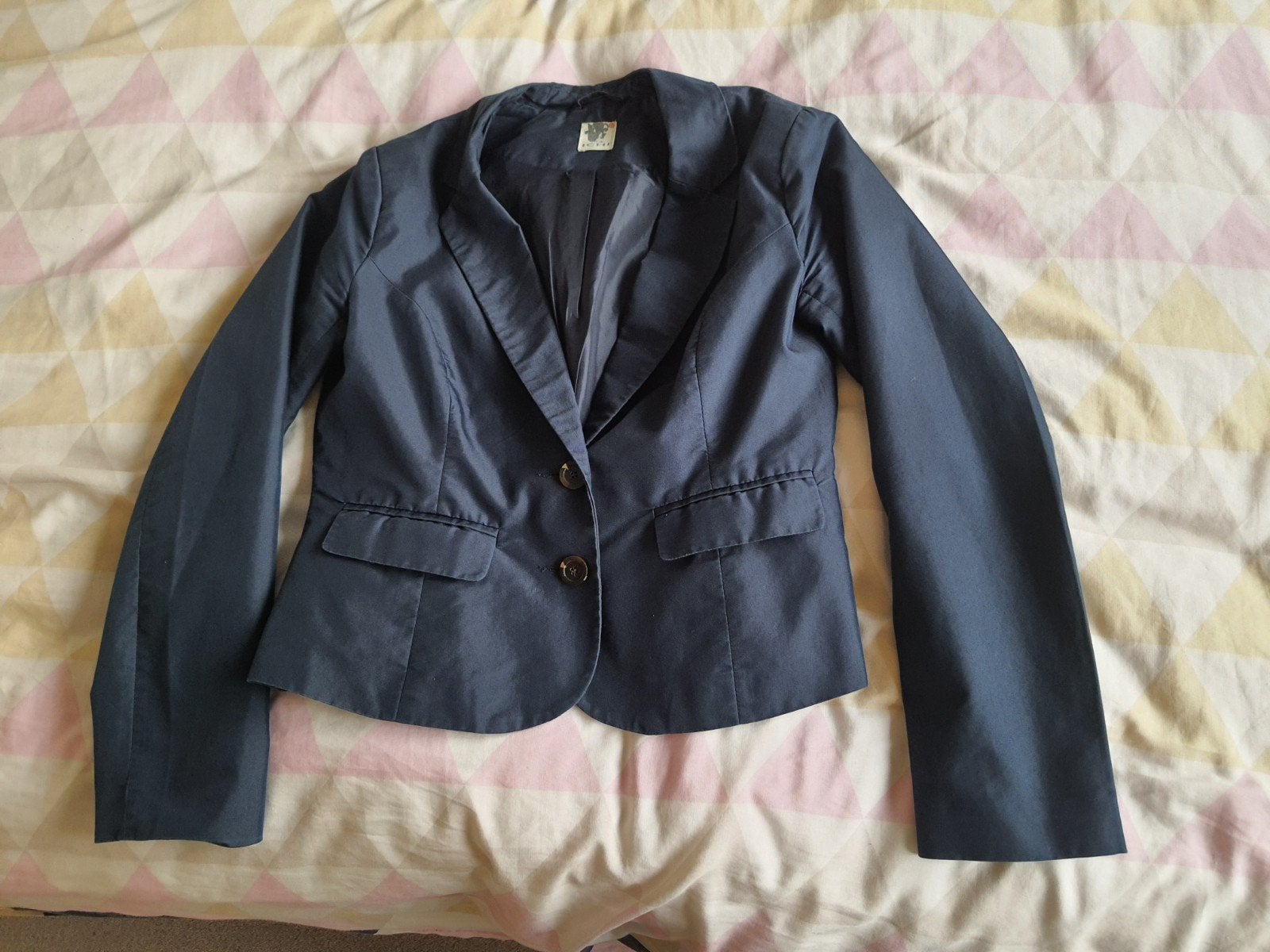 In nieuwstaat blazer jasje maat M, Blauw, Zo goed als nieuw, Jasje, Ichi
