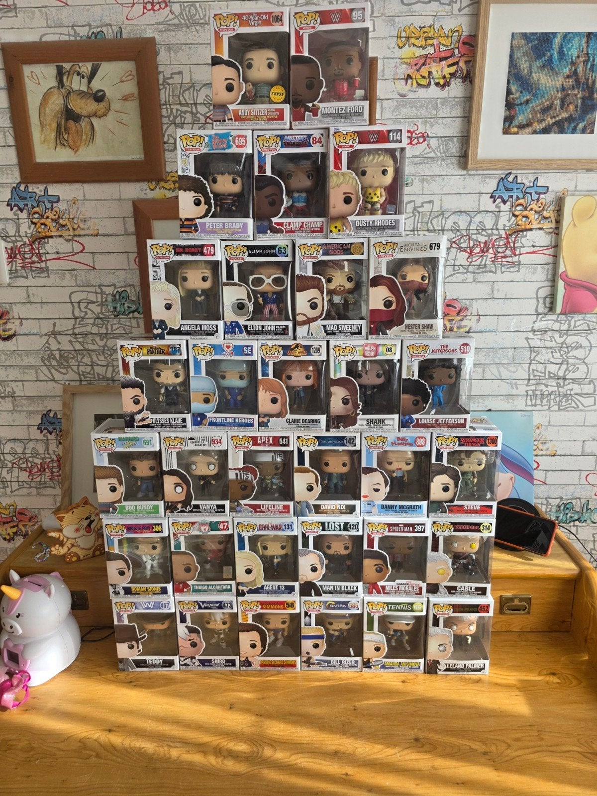 32x funko pops., Ophalen of Verzenden, Nieuw