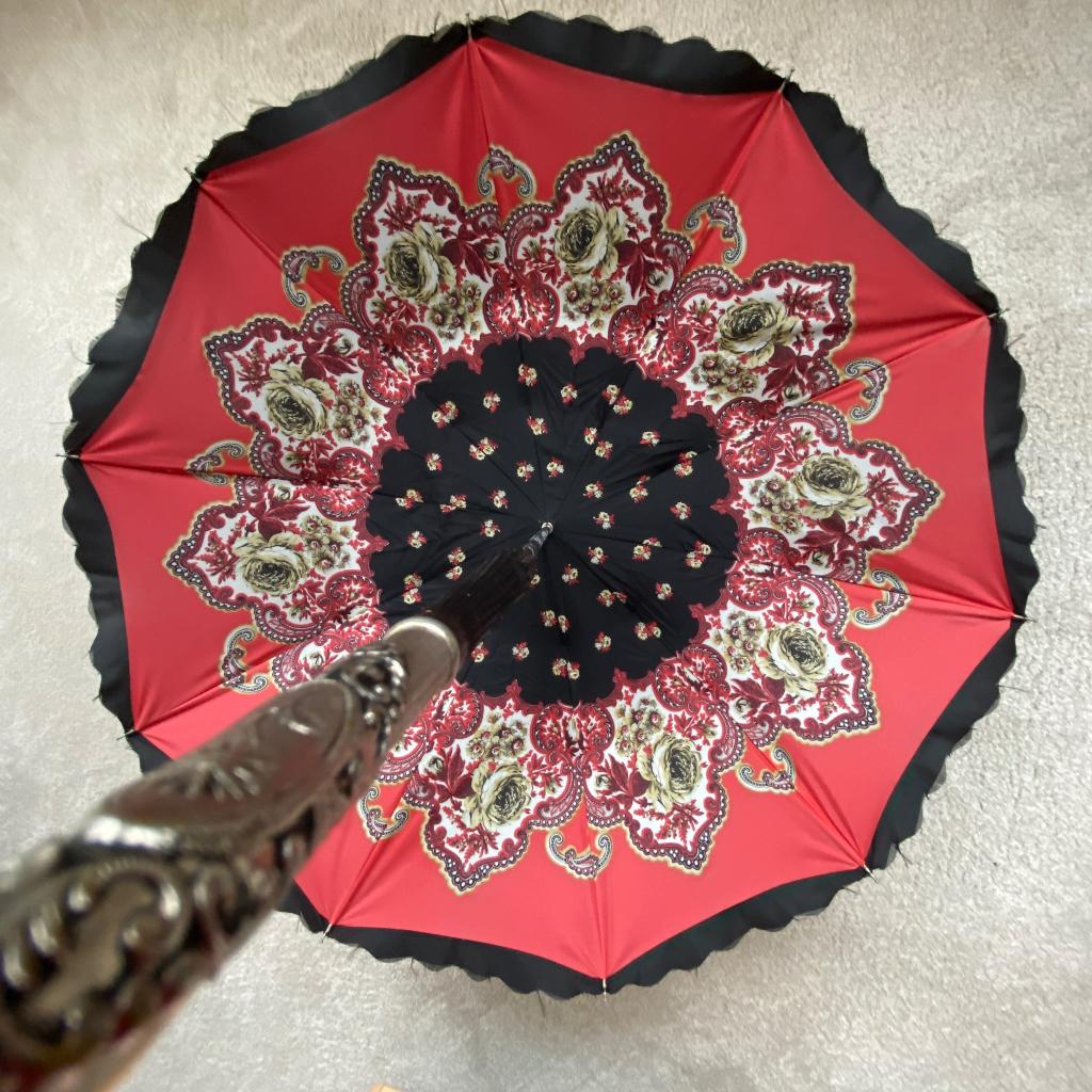 Speciale oude paraplu, Sieraden, Tassen en Uiterlijk, Paraplu's, Ophalen, Gebruikt