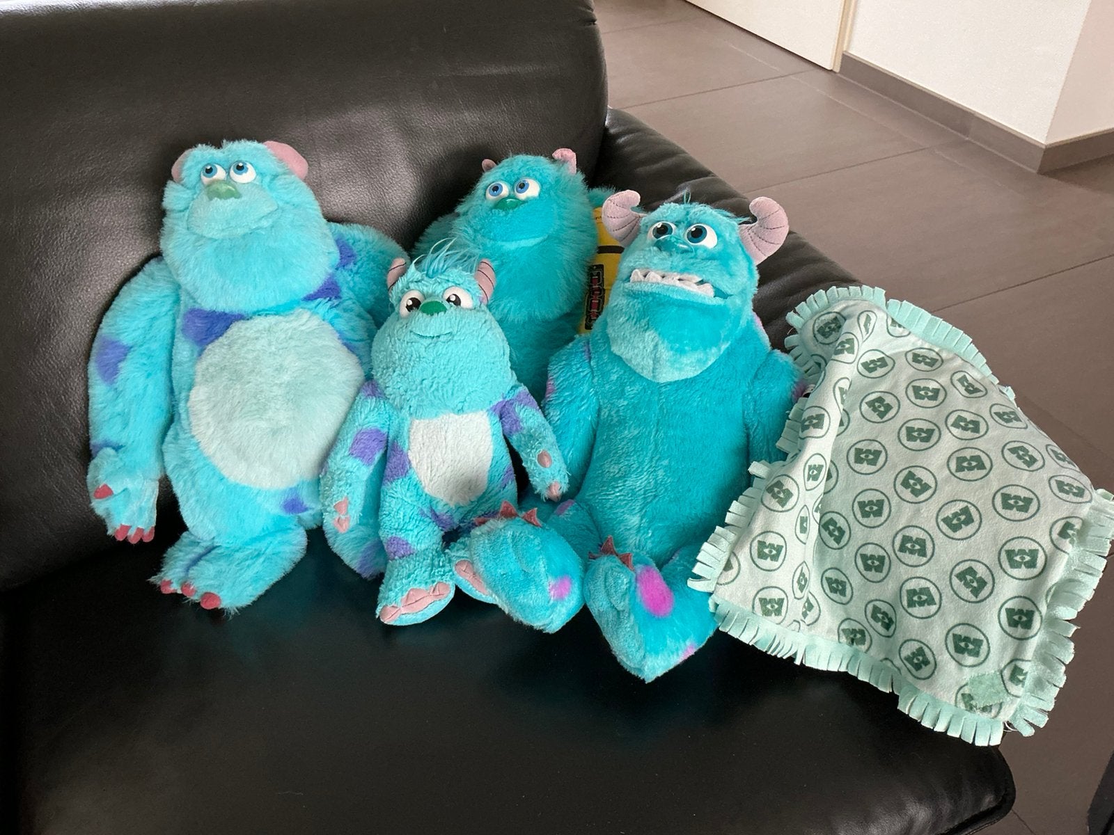 Monsters university knuffels, Ophalen of Verzenden, Overige figuren, Zo goed als nieuw, Knuffel