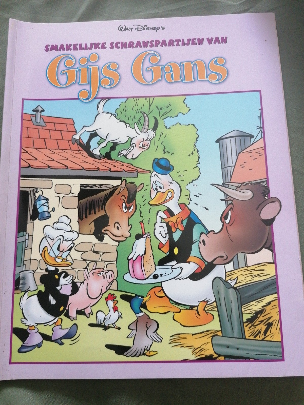 Walt Disney's Smakelijke Schranspartijen van Gijs Gans, Boeken, Ophalen of Verzenden