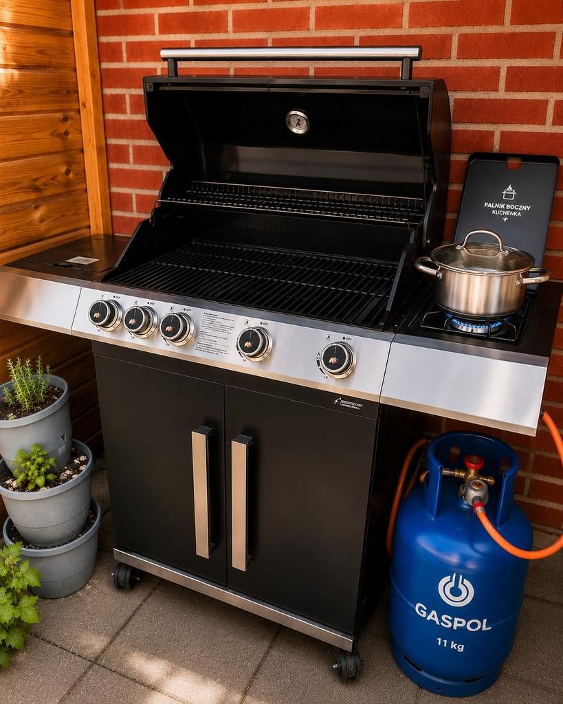Gasbarbecues, Ophalen of Verzenden, Zo goed als nieuw