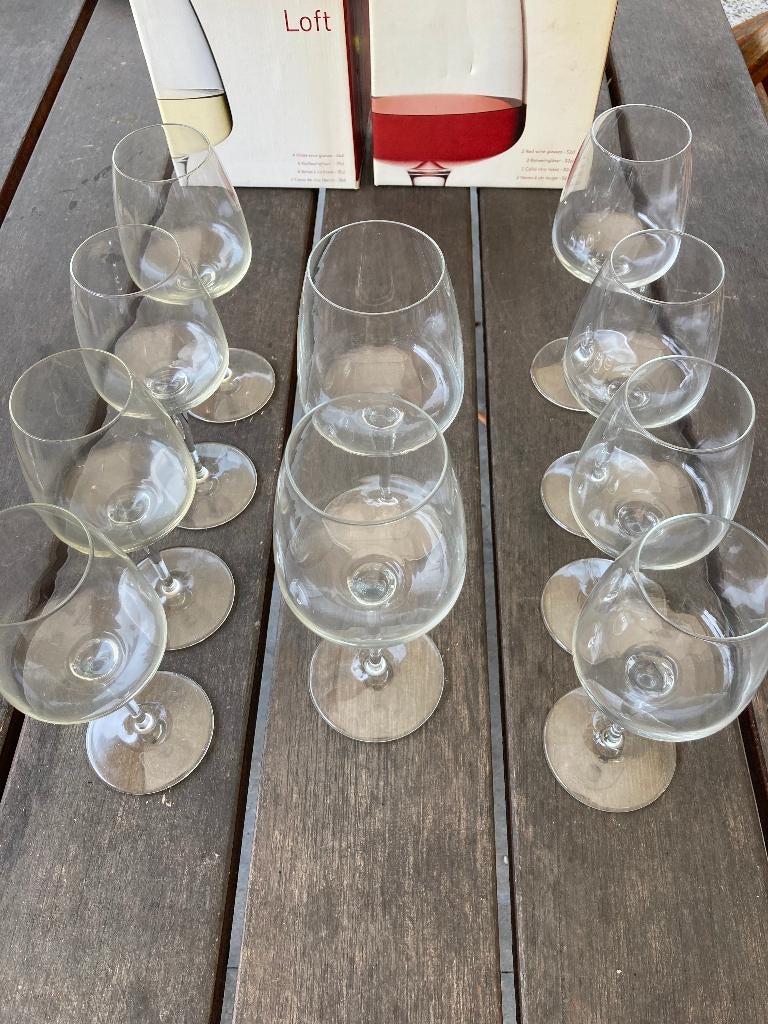 2 Kristallen wijnglazen van "Rosenthal"., Glas of Glazen, Nieuw, Ophalen of Verzenden, Glas