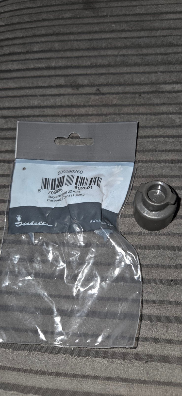 Isabella Bajonetverbinding 22 mm CarbonX / Zinox, Caravans en Kamperen, Caravan accessoires, Ophalen of Verzenden
