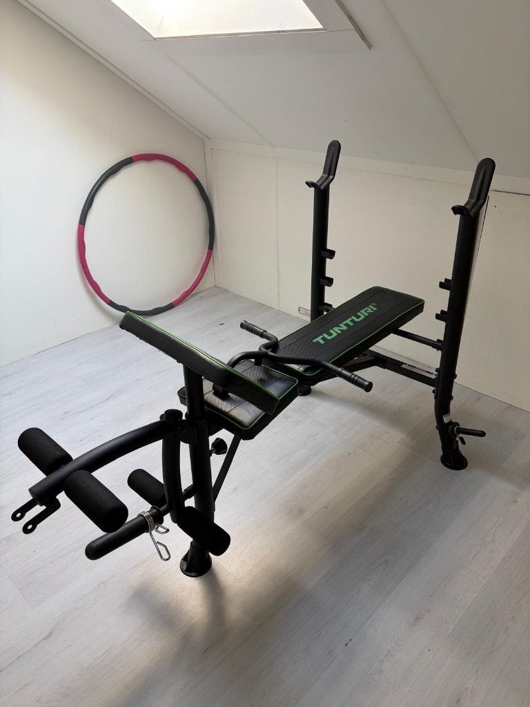 Tunturi WB40 Weight bench halterstation, Ophalen, Zo goed als nieuw, Benen, Krachtstation