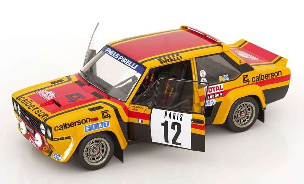 Fiat 131 Abarth #12 Rally Monte Carlo 1980 Mouton/Arrii Soli, Solido, Auto, Solido, Nieuw