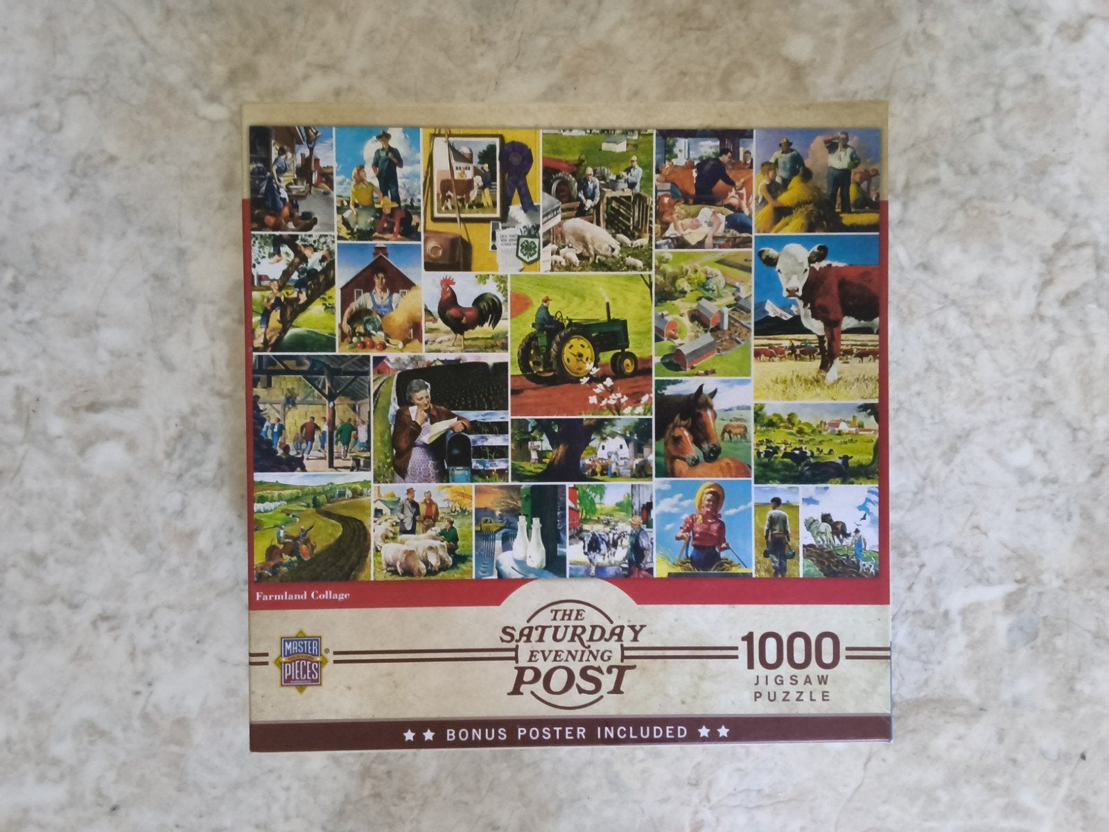 The Saturday Evening Post 1000 stukjes legpuzzel, Ophalen of Verzenden