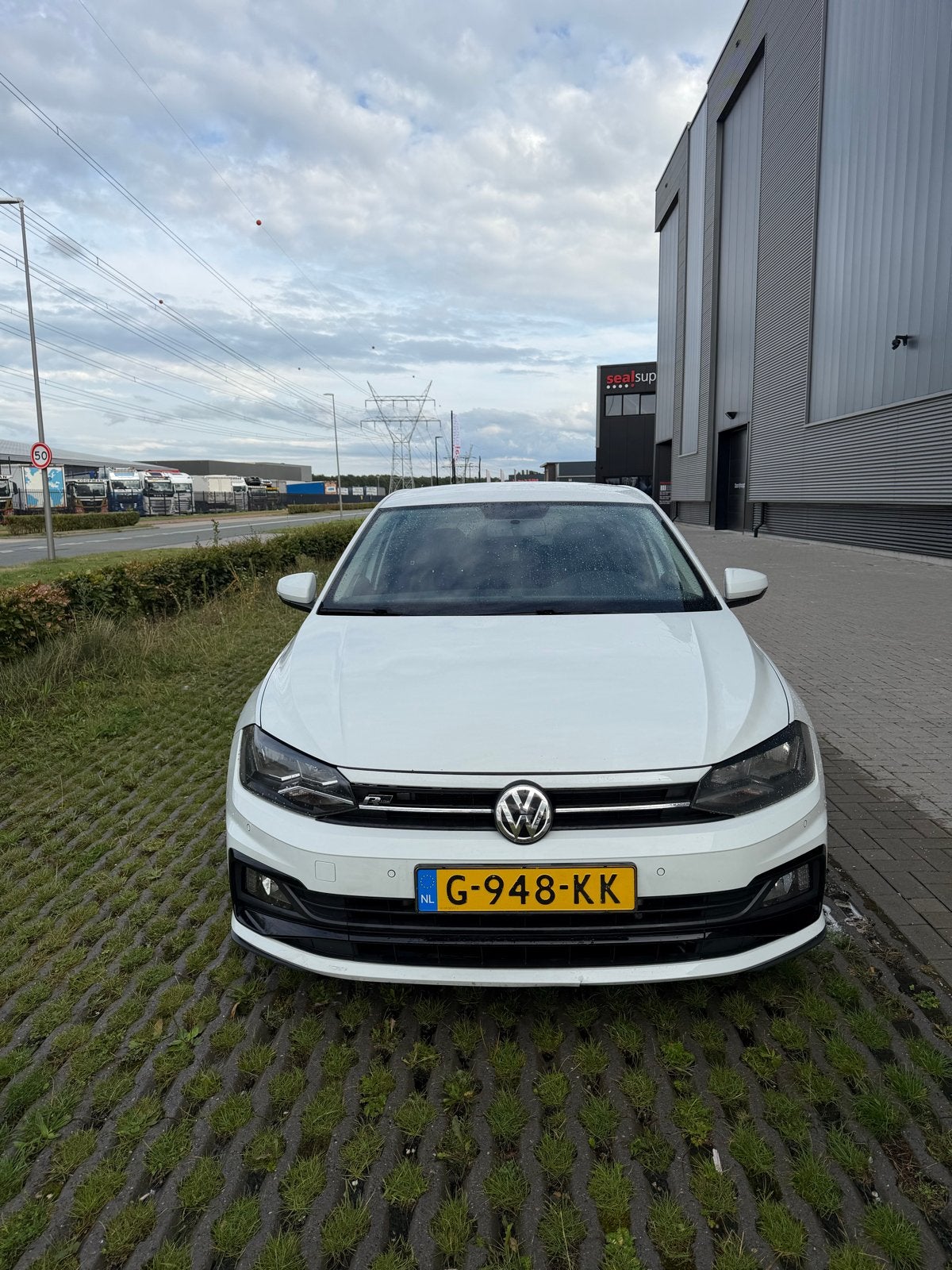 Volkswagen Polo 1.0 TSI 95pk 7-DSG 2019 Wit, Auto's, Volkswagen, Stof, Zwart, 95 pk, Origineel Nederlands