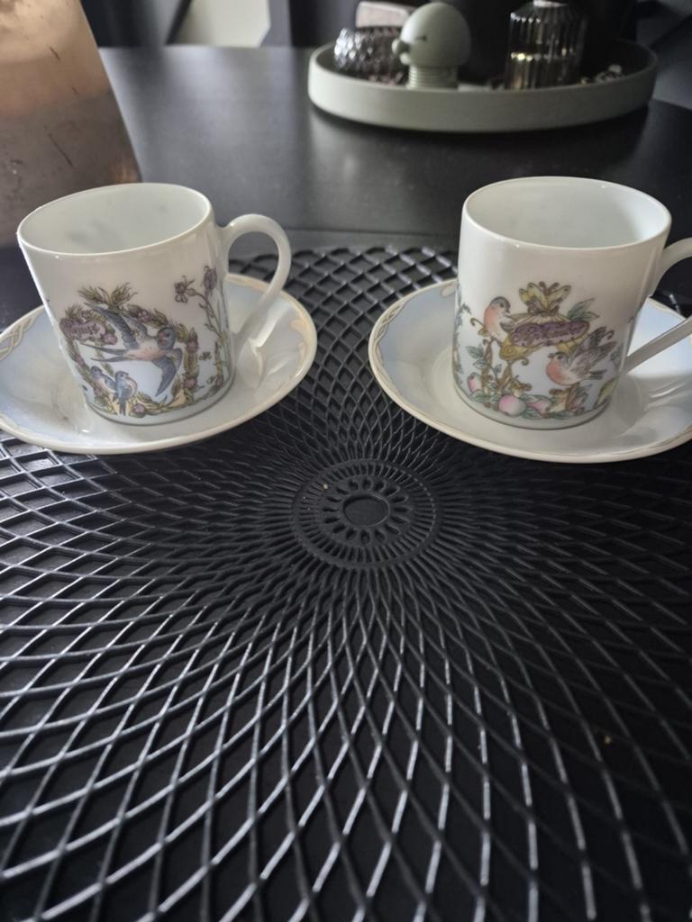 Hutschenreuther kopjes, Antiek en Kunst, Antiek | Servies los, Ophalen of Verzenden