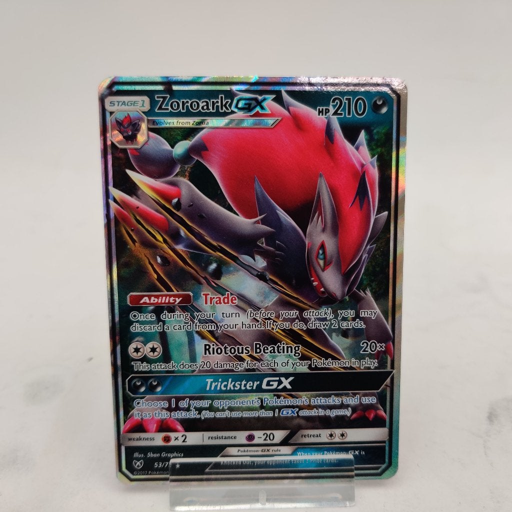 Pokemon Zoroark GX (SLG 53) nu voor €12.49, Ophalen of Verzenden, Zo goed als nieuw