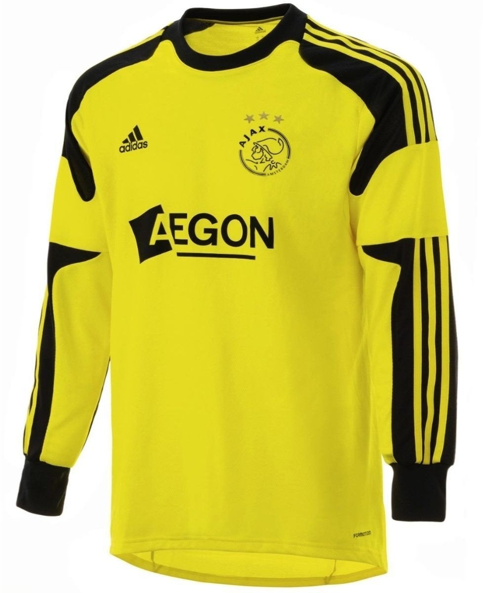 Gezochtt! Keepersshirts van ajax, Geel, Ophalen of Verzenden, Adidas, Voetbal