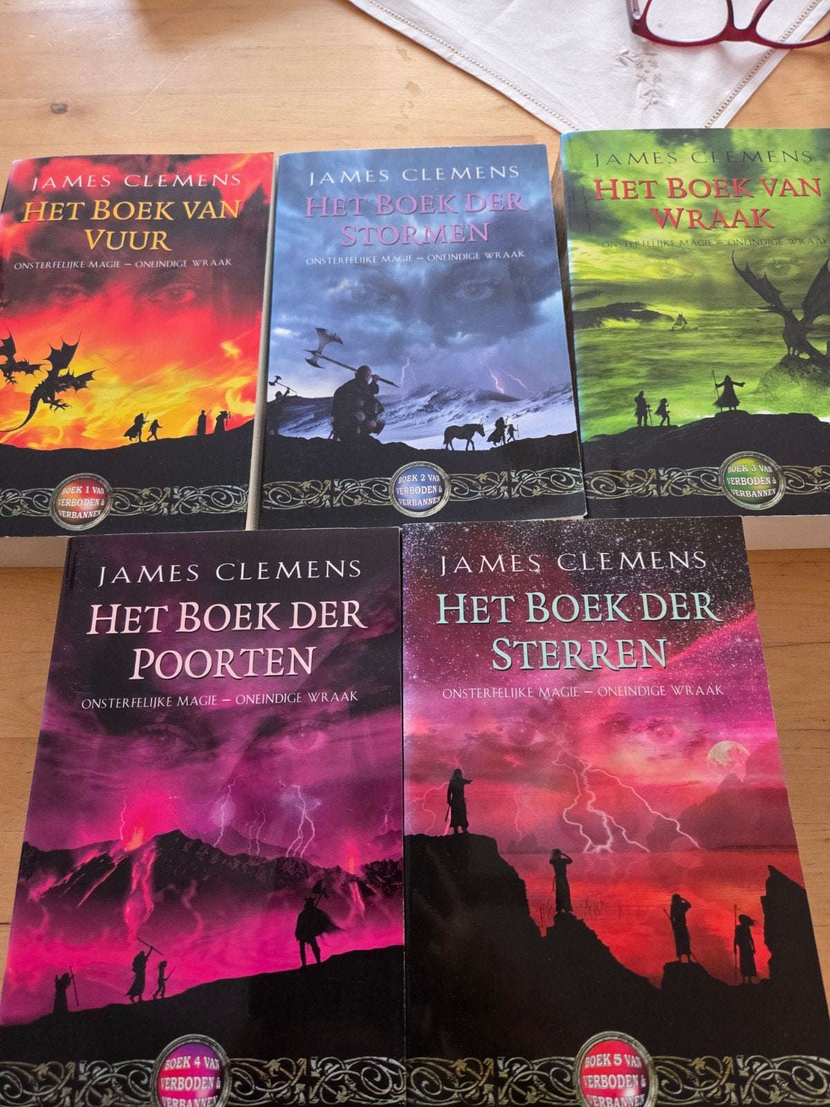 Grote collectie fantasy boeken van Weis & Hickman, en andere, Boeken, Ophalen, Gelezen