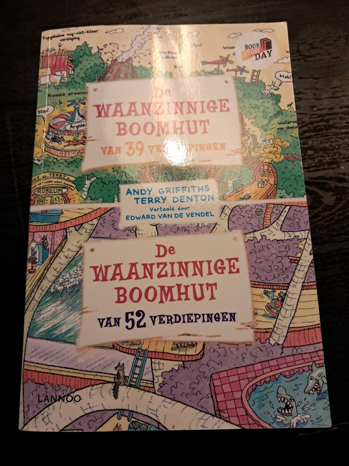 De Waanzinnige Boomhut van 39 & 52 Verdiepingen (2-in-1), Boeken, Kinderboeken | Jeugd | 10 tot 12 jaar, Ophalen of Verzenden