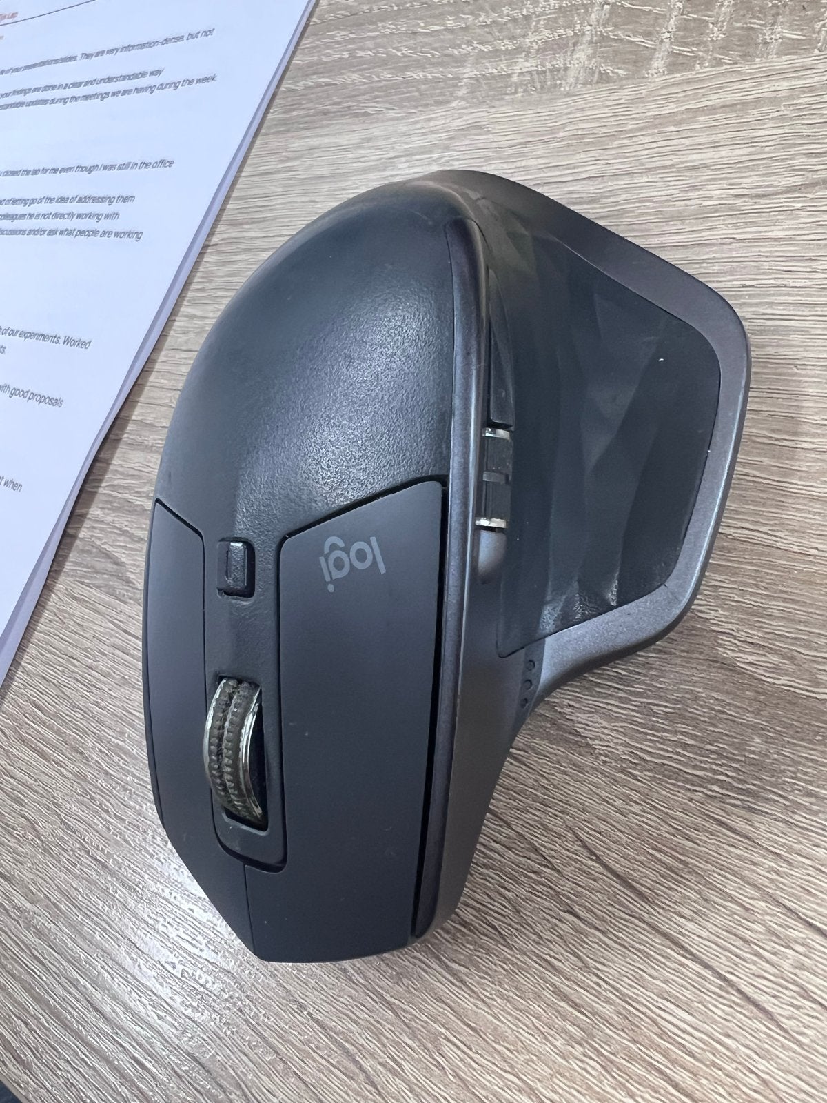 Logitech MX Master 2S Draadloze Muis, Computers en Software, Muizen, Rechtshandig, Muis, Gebruikt, Ergonomisch