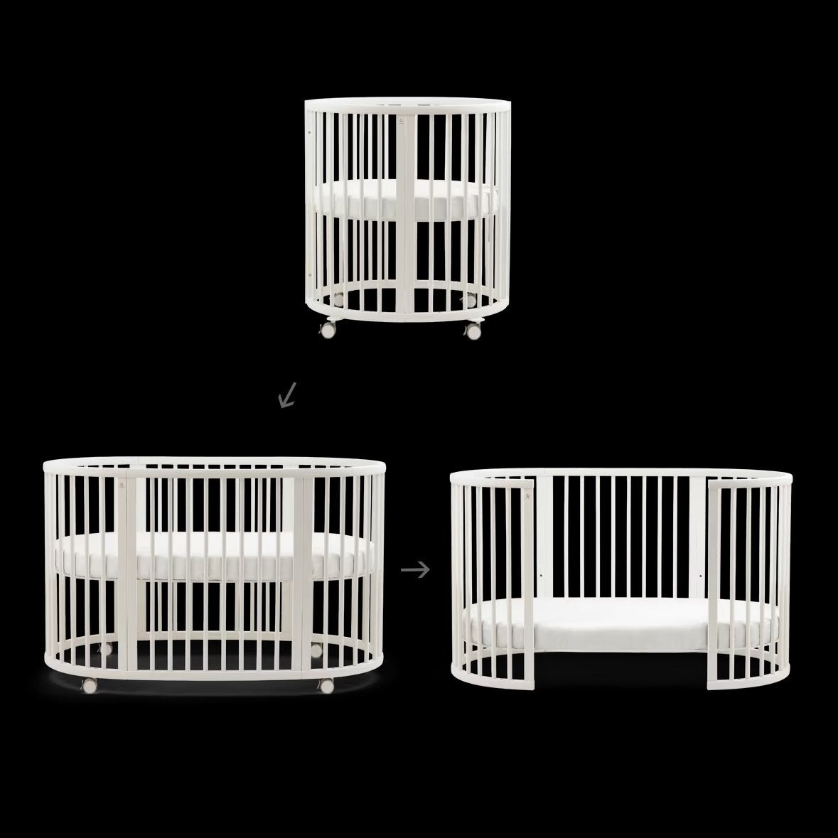 Stokke Sleepi v2 complete set tot 10 jaar, Kinderen en Baby's, Ophalen, Gebruikt, Ledikant