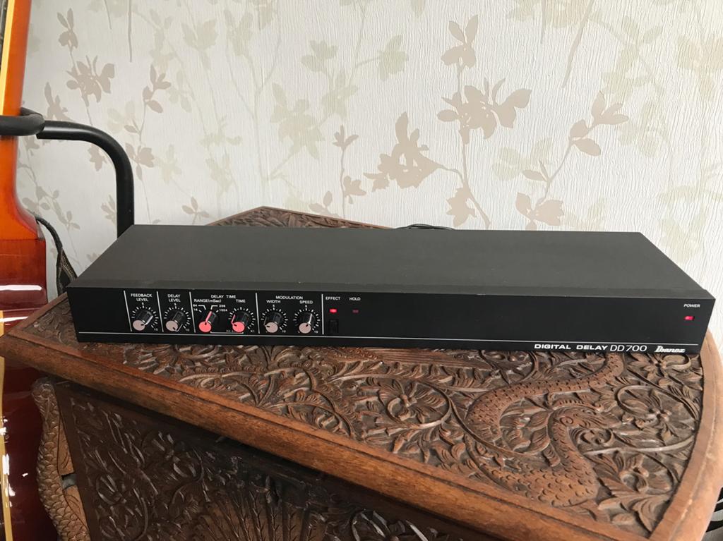 Ibanez DD700 Digital Delay vintage - keyboard gitaar synth, Ophalen, Gebruikt, Delay of Echo