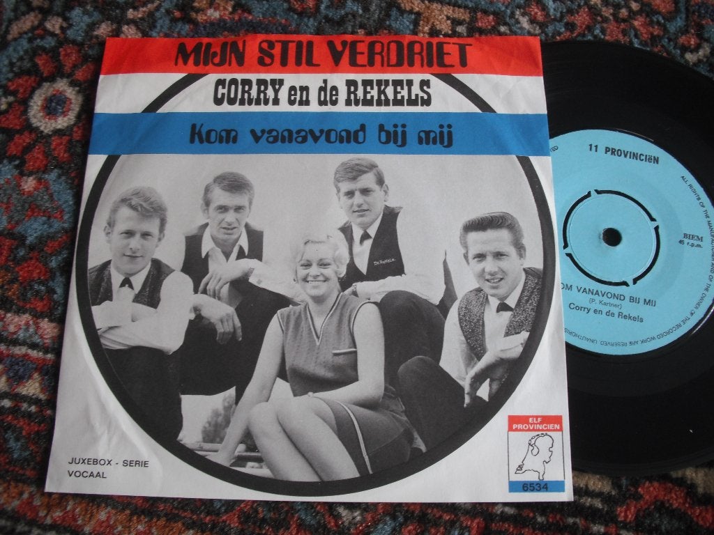 Corrie en de Rekels - Mijn Stil Verdriet., Ophalen of Verzenden, Zo goed als nieuw, 12 inch, Levenslied of Smartlap