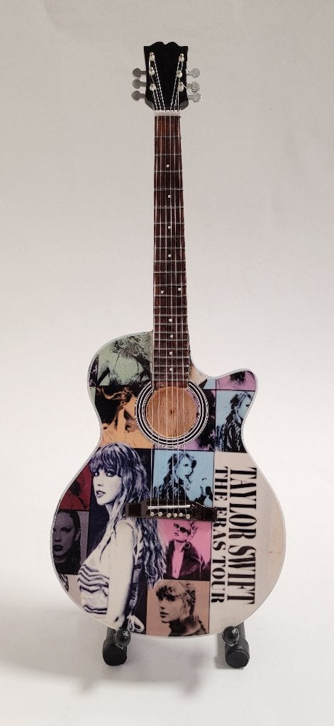 Taylor Swift Eras tour miniatuur gitaar 25cm mini guitar