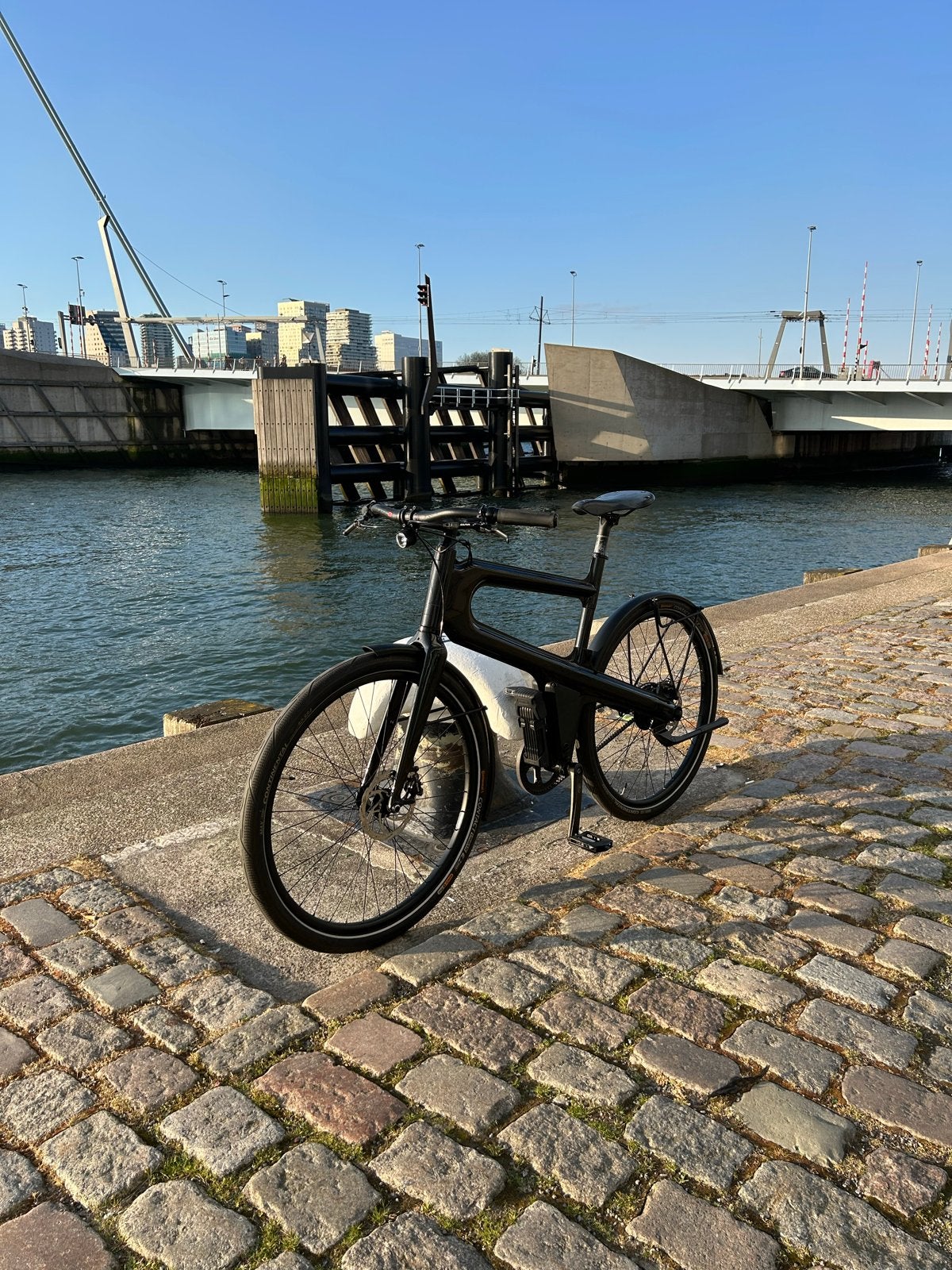 Mokumono Delta S E-bike maat L, Fietsen en Brommers, Velgrem, Versnellingen, Zo goed als nieuw, 57 tot 61 cm