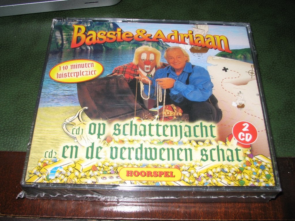 Bassie & Adriaan – Op Schattenjacht – De Verdwenen Schat –, Ophalen of Verzenden, Nieuw in verpakking
