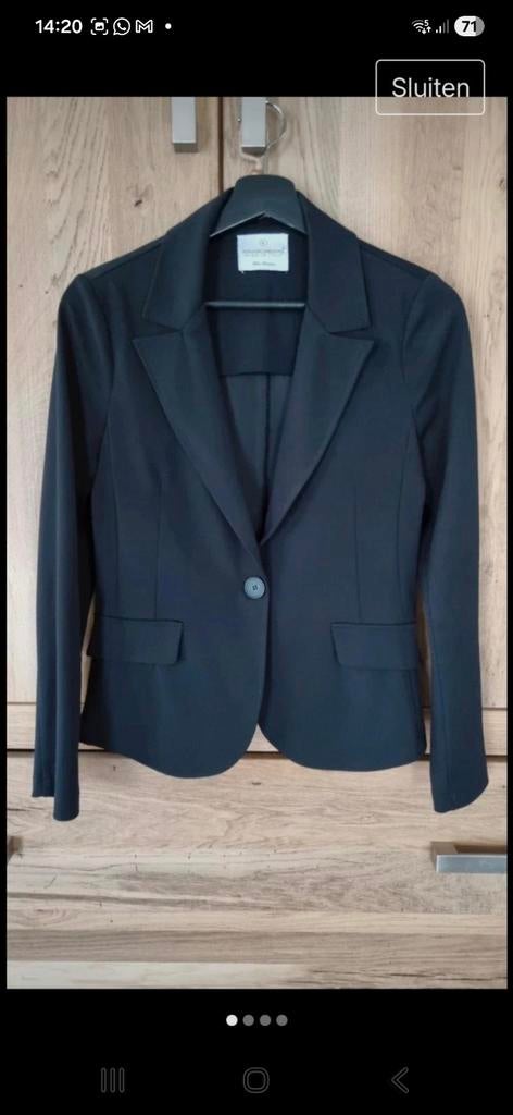 Blazer zwart 40,Rinascimento, Ophalen of Verzenden, Zo goed als nieuw, Maat 38/40 (M), Zwart