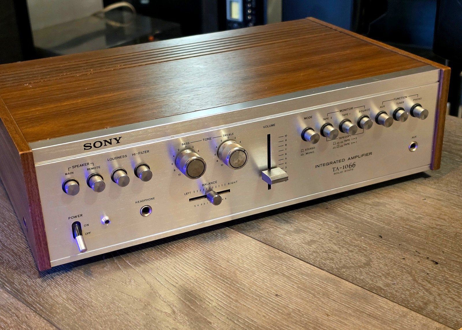 SONY TA-1066 • GARANTIE • SOLID STATE • PHONO •, Ophalen of Verzenden, Sony, Sony, Refurbished