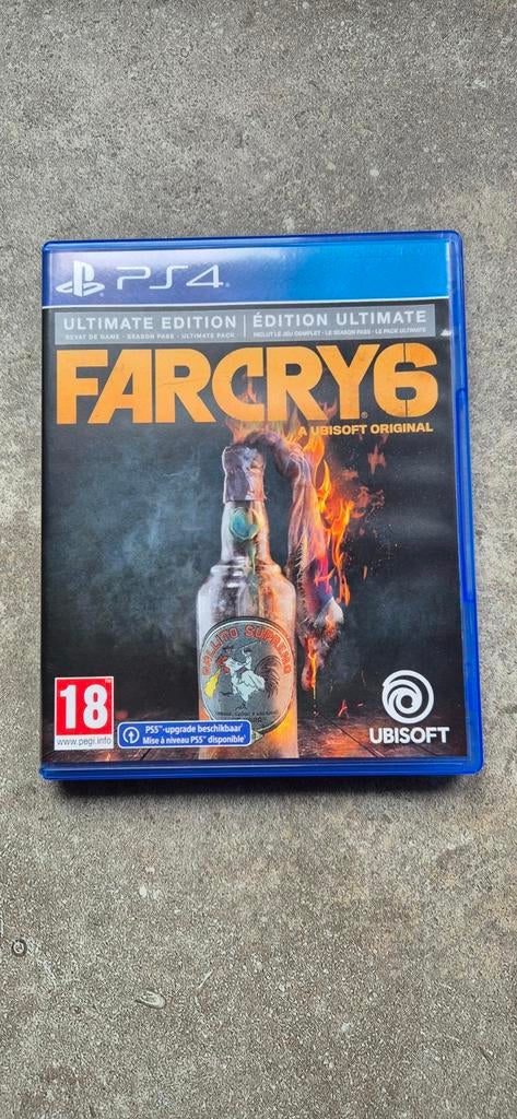 Far Cry 6 Ultimate Edition PS4 en PS5, Online, Vanaf 18 jaar, Shooter, 1 speler