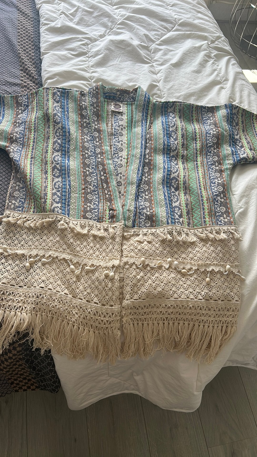 Ibizastyle  jasje mt all size, Ophalen of Verzenden, Zo goed als nieuw, Maat 38/40 (M), Jasje