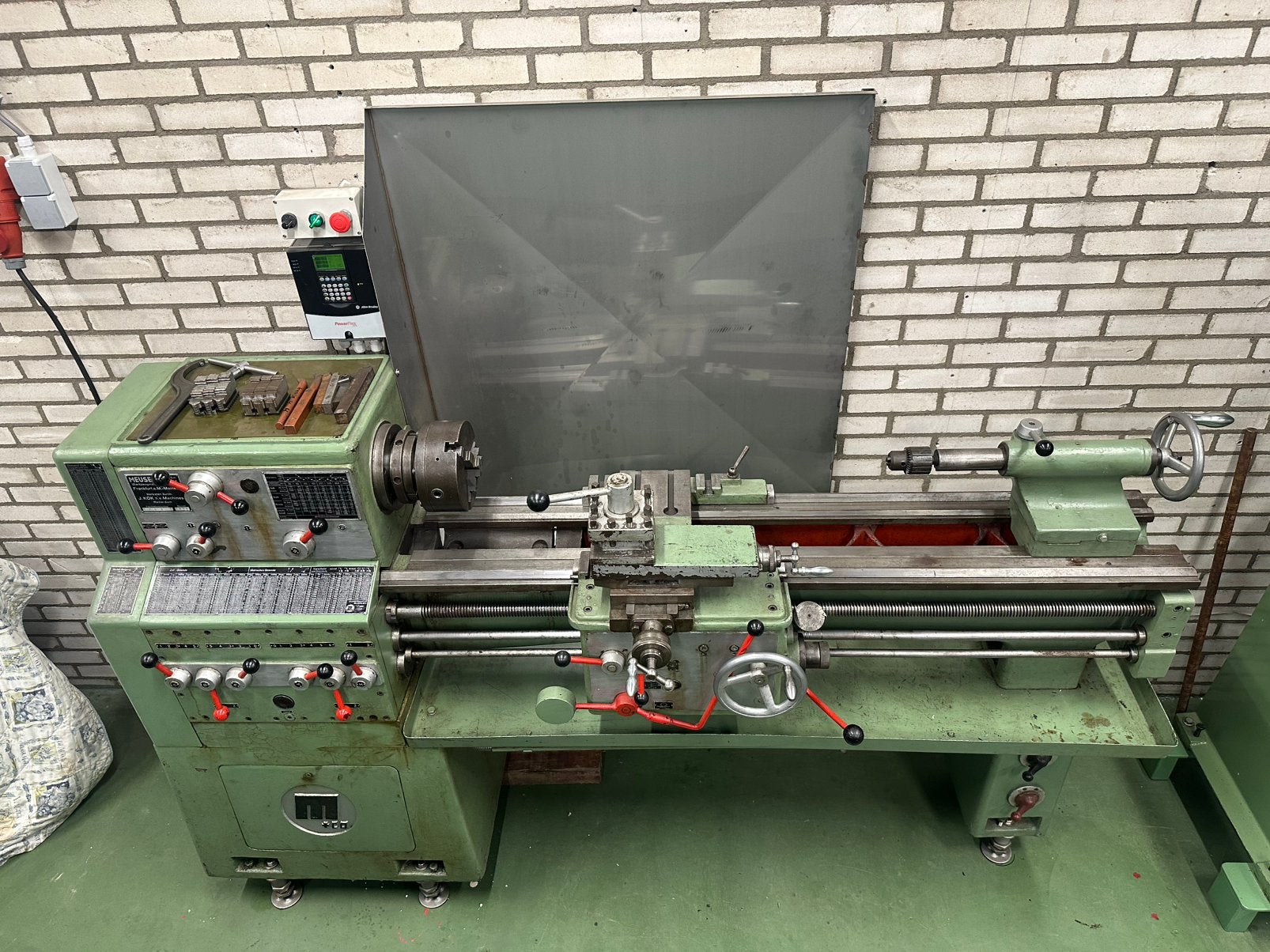 Meuser M0 draaibank, Ophalen, Gebruikt, Metaaldraaibank, 1000 mm of meer