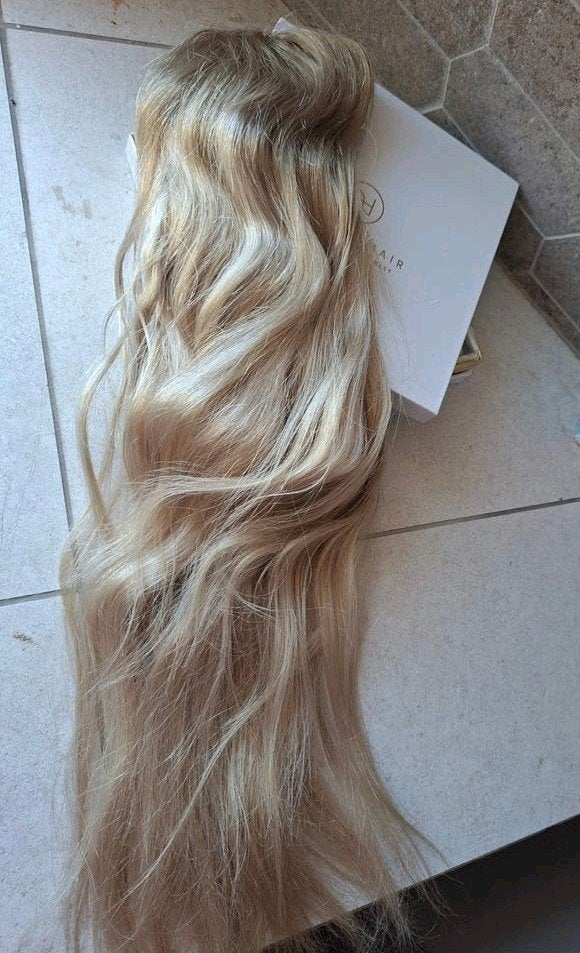 v-part zascha hair, Verzenden, Nieuw, Pruik of Haarverlenging