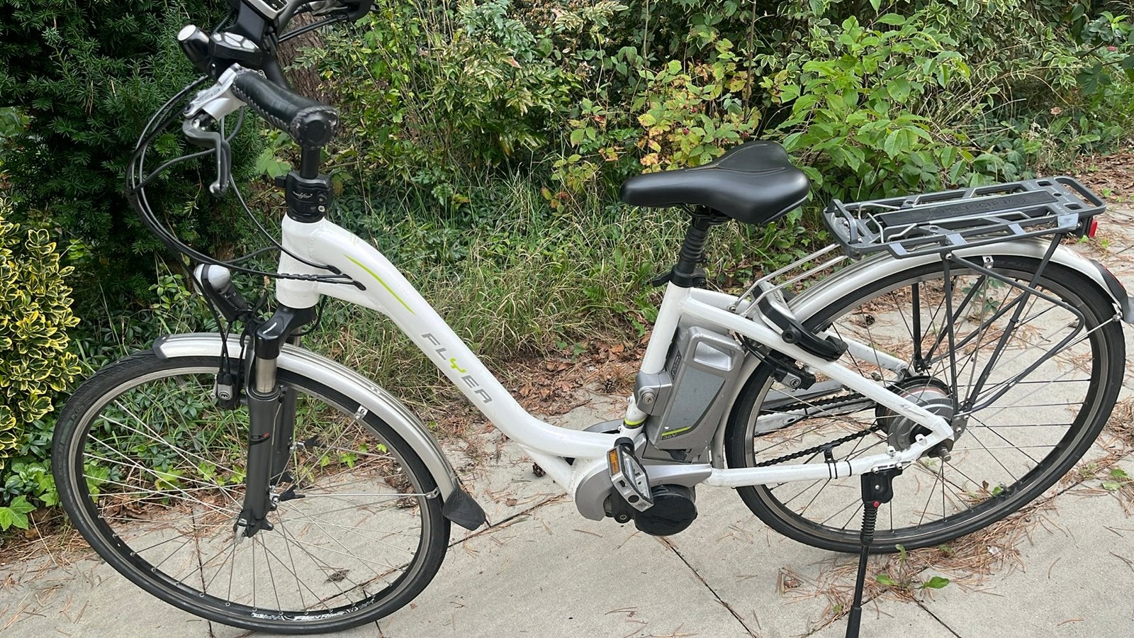 Flyer Next Generation E-bike met Enviolo, wit, goede accu, Fietsen en Brommers, Ophalen of Verzenden, Gebruikt, Overige merken