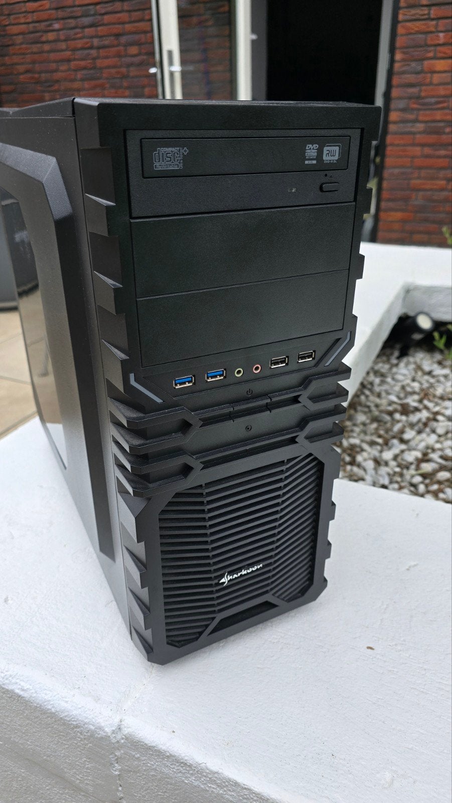 Gaming PC met Corsair CX600M voeding en DVD-brander, Onbekend, Gebruikt, HDD, Onbekend