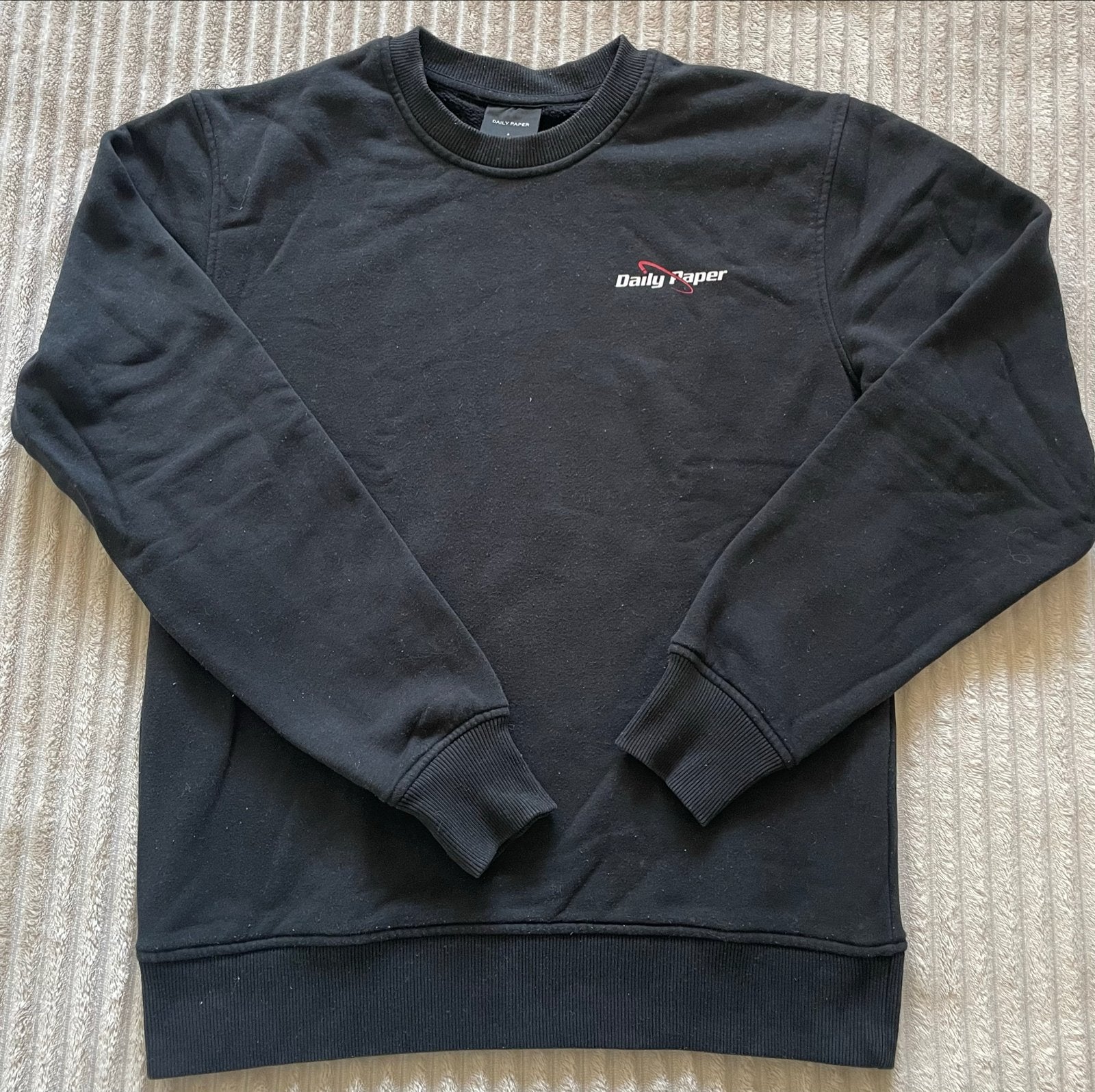 Daily Paper sweater zwart maat S, Ophalen of Verzenden, Zo goed als nieuw, Maat 46 (S) of kleiner, Zwart