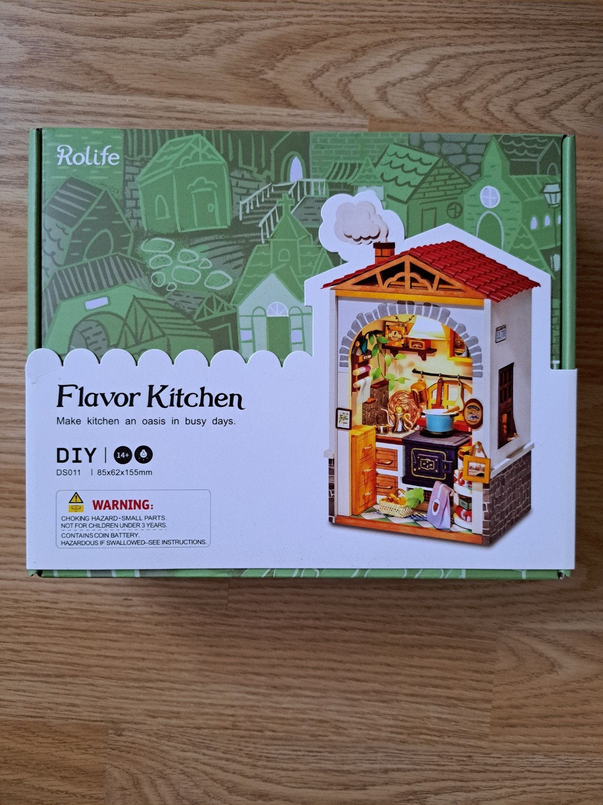 Rolife DIY Miniatuur Keuken Modelbouwset - Flavor Kitchen, Hobby en Vrije tijd, Ophalen of Verzenden, Nieuw, 1:144 of kleiner