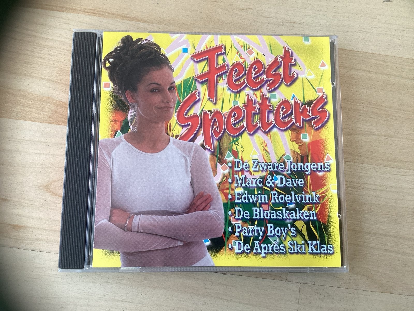 Feest Spetters CD - Diverse Artiesten, Ophalen of Verzenden, Gebruikt, Verzamelalbum, Inclusief doosje