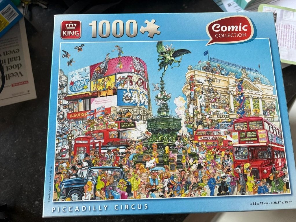 London puzzel, Ophalen, 500 t/m 1500 stukjes, Gebruikt, Legpuzzel