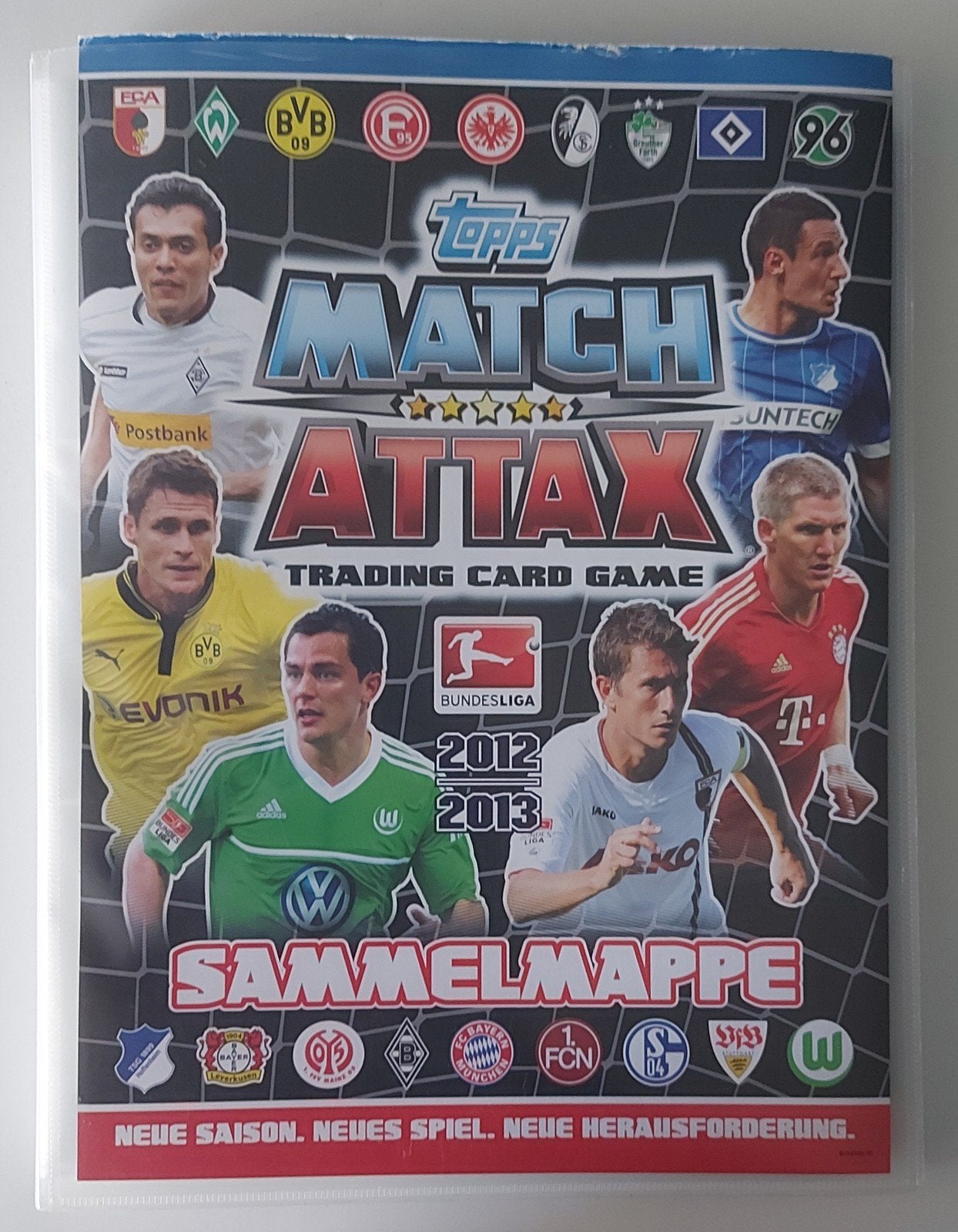 Topps Match Attax Bundes Liga 2012-2014 voetbalplaatjes, Verzamelen, Verzenden, Zo goed als nieuw, Buitenlandse clubs, Poster, Plaatje of Sticker