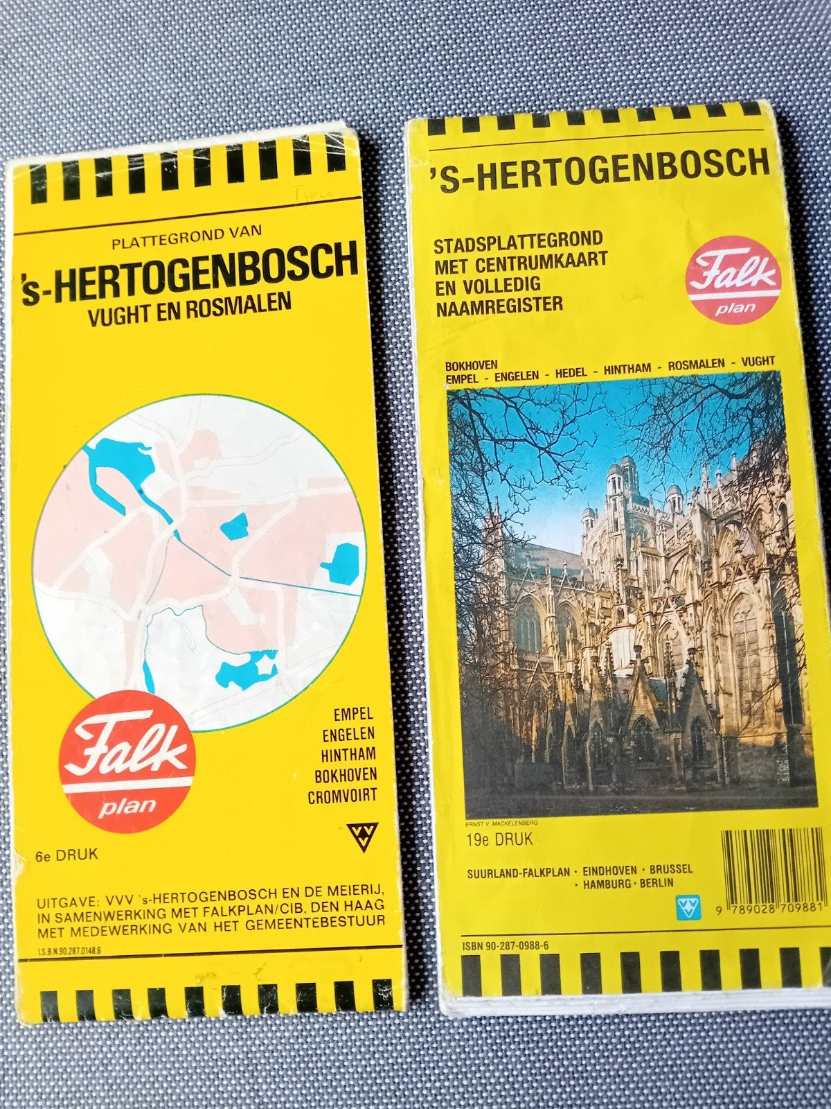 plattegrond stadsplan den bosch e.o., Ophalen of Verzenden