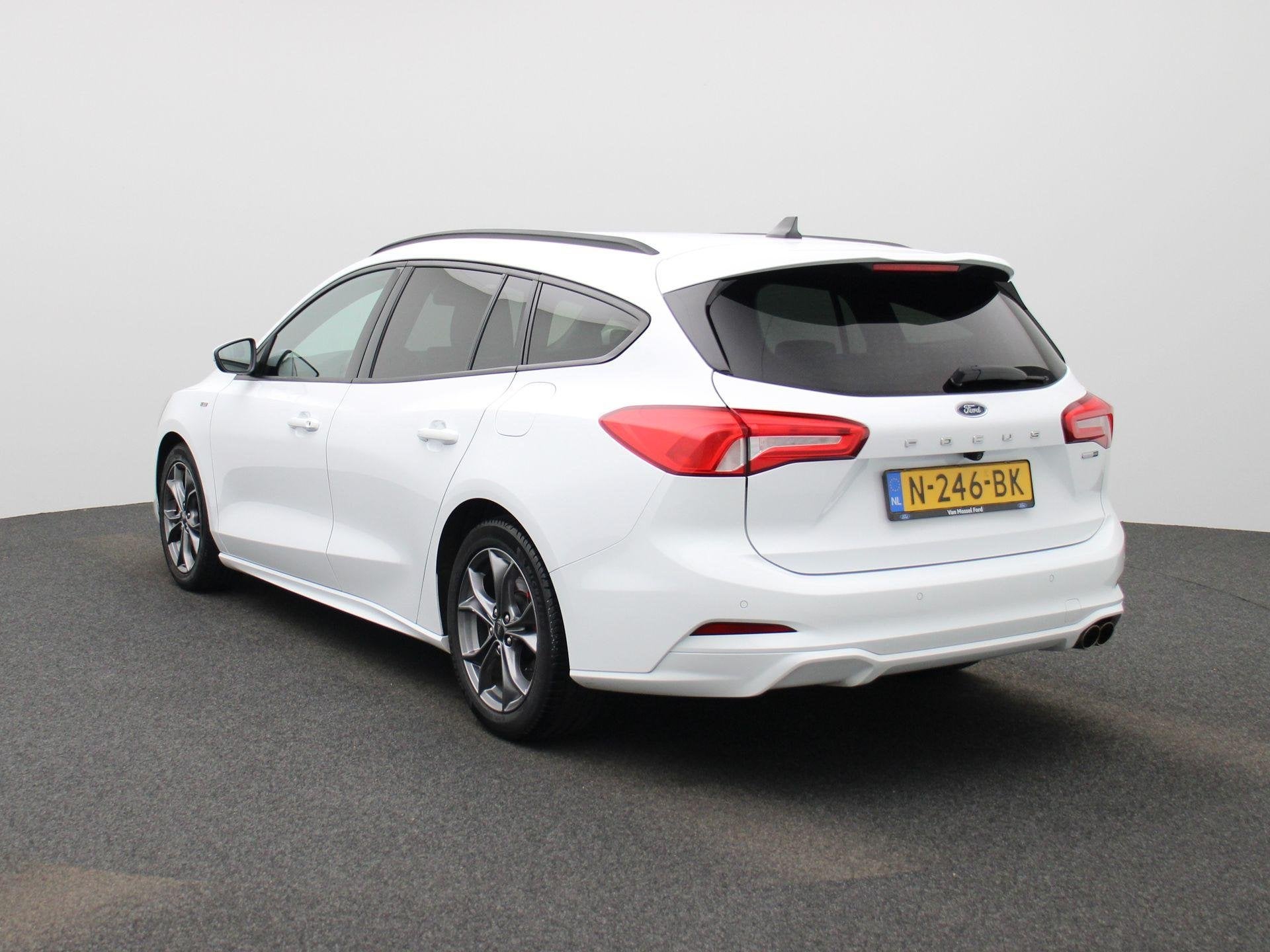 Ford Focus Wagon 1.0 EcoBoost Hybrid ST Line X Business | El, Auto's, 12 maanden, Gebruikt, Euro 6, Wit