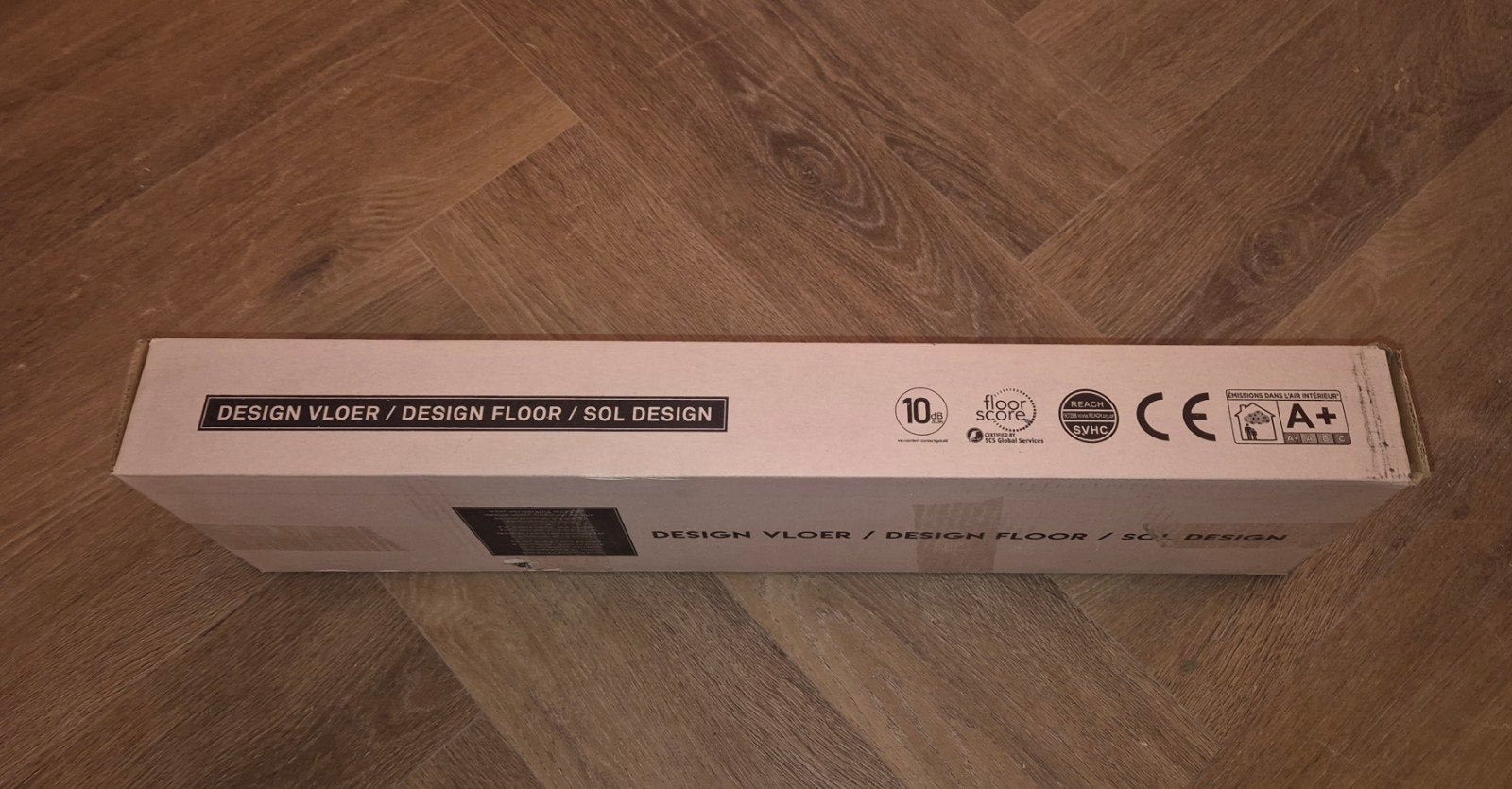 Visgraat klik laminaat PVC, Ophalen, Nieuw