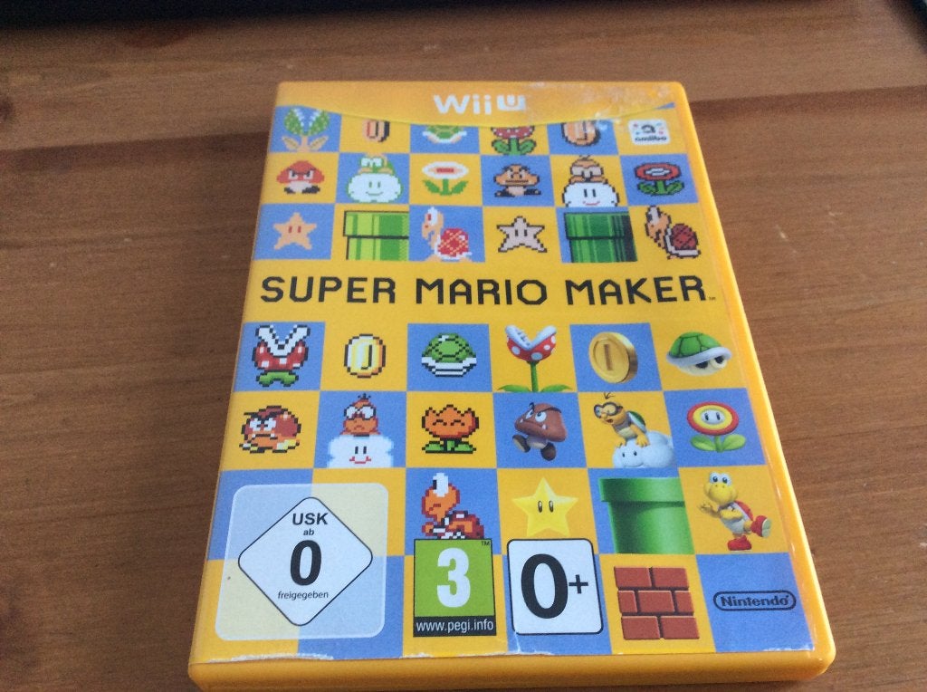 Wii-U Super Mario Maker, Avontuur en Actie, Ophalen of Verzenden, Zo goed als nieuw, 3 spelers of meer