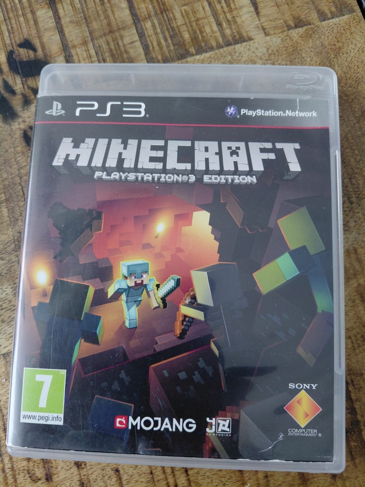 Minecraft PlayStation 3 Edition (PS3), Avontuur en Actie, Ophalen of Verzenden, Zo goed als nieuw, Eén computer